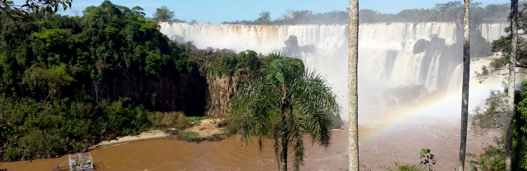 The mighty Igauzu falls 