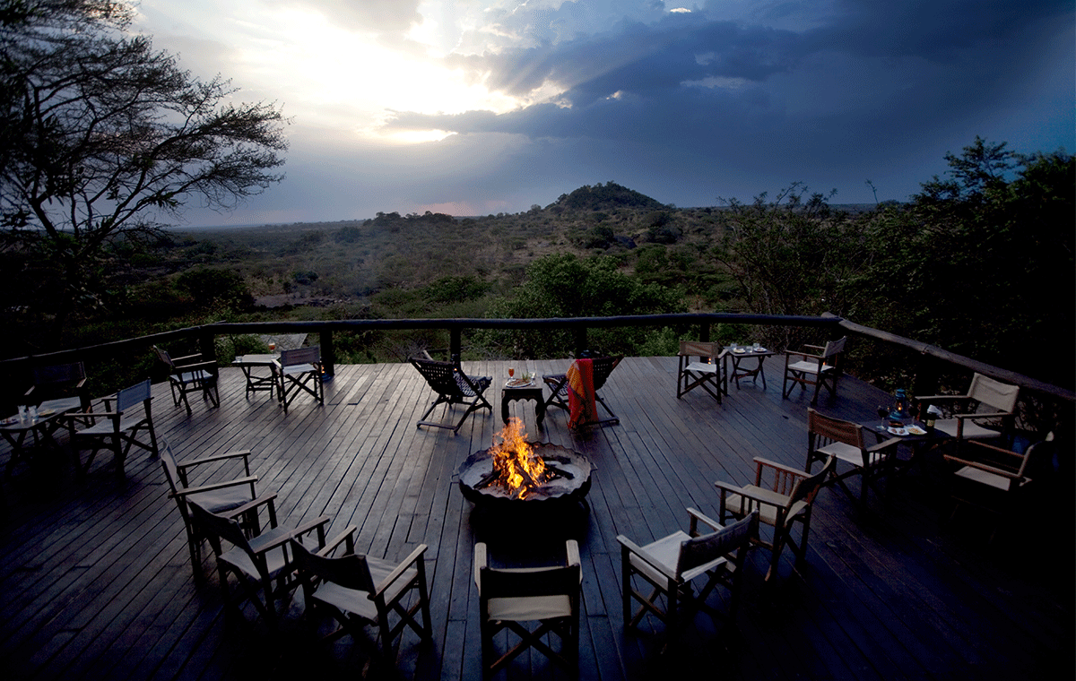 Sundowners on the Deck