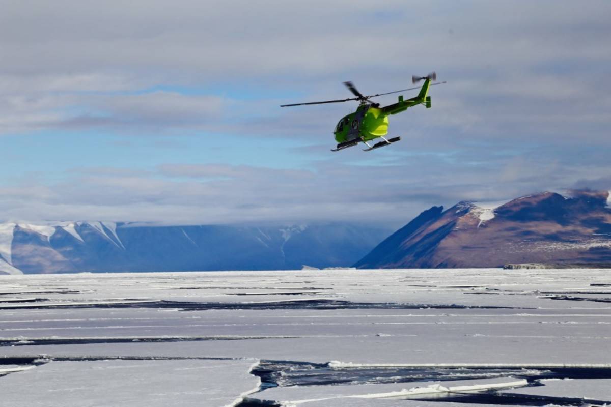 Ross Sea Including Helicopters