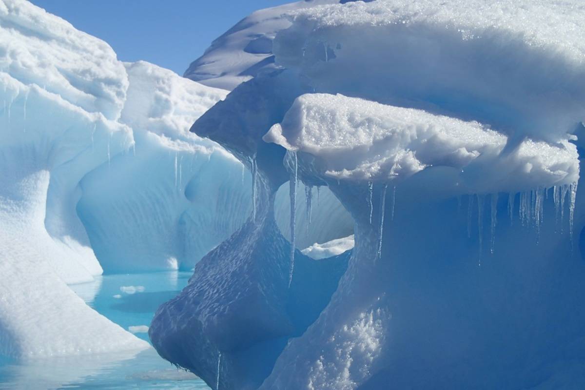 Across the Antarctic Circle